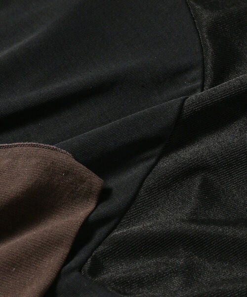 Ray BEAMS(レイビームス)の「RBS / シアー 配色 キリカエ ロングスリーブ Tシャツ(Tシャツ/カットソー・レディース・ブラック/オフホワイト・ONE SIZE)」の11枚目の写真