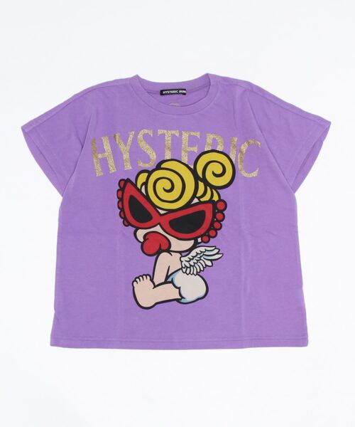 ヒスミニ　WORSHIP ANGEL MINI 半袖Tシャツ　天使 Hysteric Mini Direct Web Hystericmini ANGEL MINI BIG 半袖T