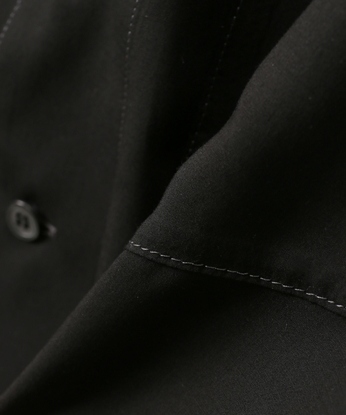 sulvam（サルバム）の「【SULVAM / サルバム】OPEN COLLAR SHIRT（シャツ/ブラウス・メンズ・ブラック・MEDIUM）」の20枚目の写真