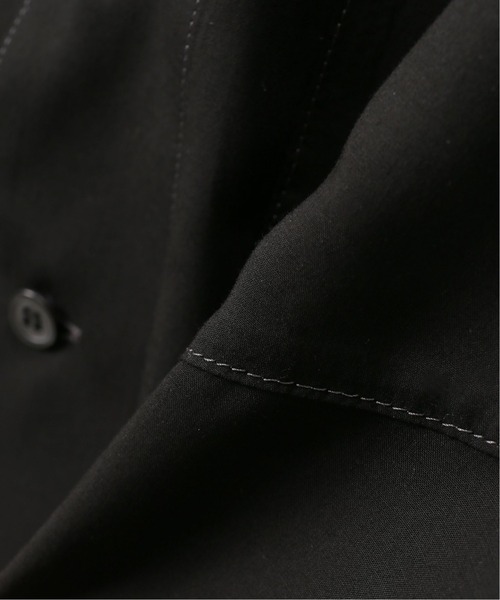 sulvam（サルバム）の「【SULVAM / サルバム】OPEN COLLAR SHIRT（シャツ/ブラウス・メンズ・ブラック・MEDIUM）」の14枚目の写真