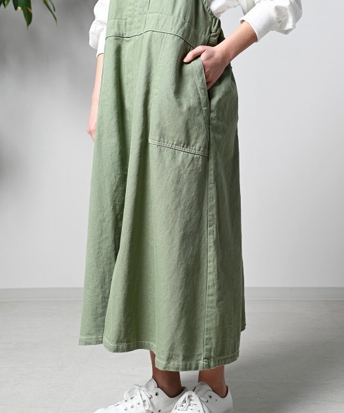 LUPILIEN（ルピリアン）の「スラブツイルジャンパースカート（スカート