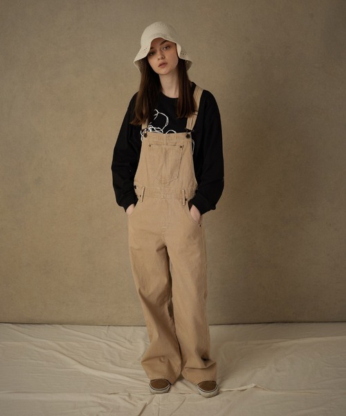 Levi's（リーバイス）の「Levi's(R) RED ユーティリティ オーバーオール WANDERING TIME（サロペット/オーバーオール・レディース・マルチ・L/XS/M/S）」の4枚目の写真