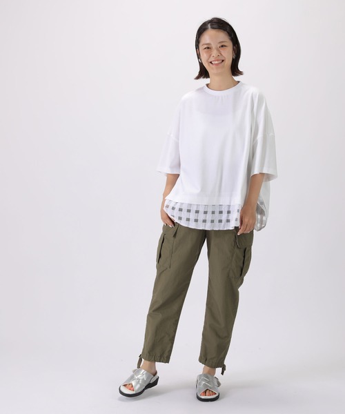 ZUCCa(ズッカ)の「ミリタリー/カーゴパンツ(カーゴパンツ・レディース・ブラック/カーキ/ホワイト・M size/L size)」の19枚目の写真