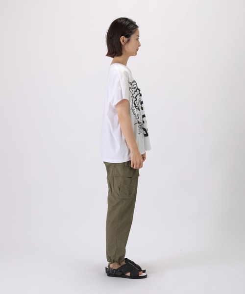 ZUCCa(ズッカ)の「ミリタリー/カーゴパンツ(カーゴパンツ・レディース・ブラック/カーキ/ホワイト・M size/L size)」の21枚目の写真