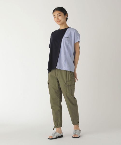 ZUCCa(ズッカ)の「ミリタリー/カーゴパンツ(カーゴパンツ・レディース・ブラック/カーキ/ホワイト・M size/L size)」の15枚目の写真