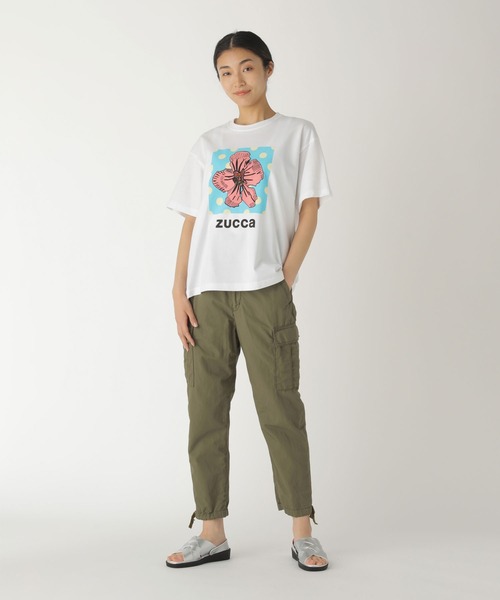 ZUCCa(ズッカ)の「ミリタリー/カーゴパンツ(カーゴパンツ・レディース・ブラック/カーキ/ホワイト・M size/L size)」の11枚目の写真