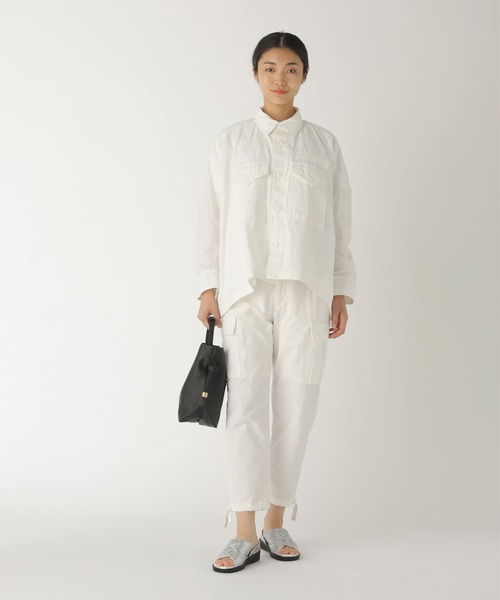 ZUCCa(ズッカ)の「ミリタリー/カーゴパンツ(カーゴパンツ・レディース・ブラック/カーキ/ホワイト・M size/L size)」の9枚目の写真