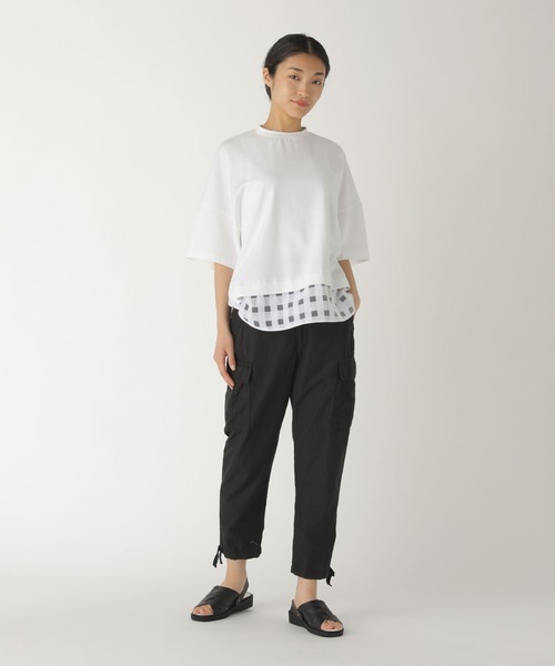 ZUCCa(ズッカ)の「ミリタリー/カーゴパンツ(カーゴパンツ・レディース・ブラック/カーキ/ホワイト・M size/L size)」の7枚目の写真