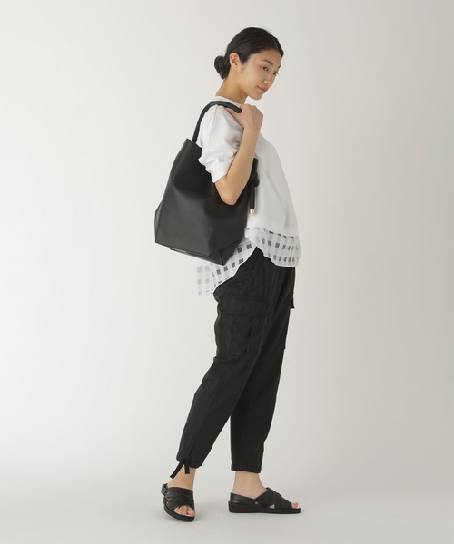 ZUCCa(ズッカ)の「ミリタリー/カーゴパンツ(カーゴパンツ・レディース・ブラック/カーキ/ホワイト・M size/L size)」の6枚目の写真