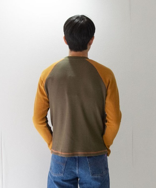 O(オー)の「PAM WHAT LEAF? HIGH NECK TOP(Tシャツ/カットソー・メンズ・カーキ・LARGE)」の7枚目の写真
