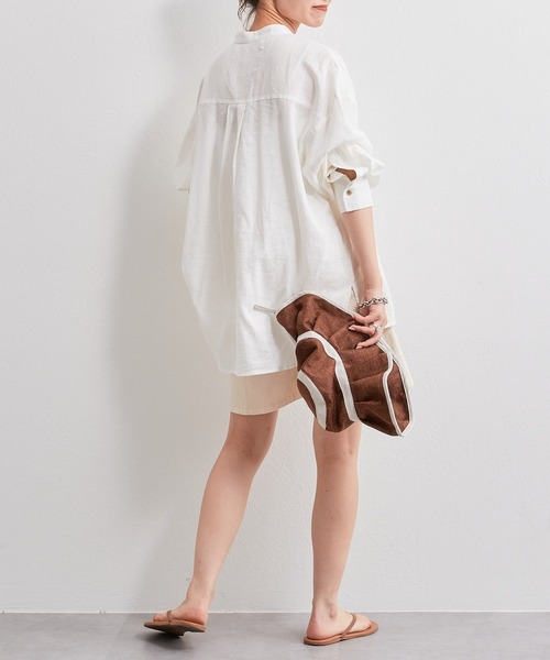 CIAOPANIC TYPY（チャオパニックティピー）の「チノショーツ（その他パンツ・レディース・ホワイト/ブラック・ONE SIZE）」の12枚目の写真