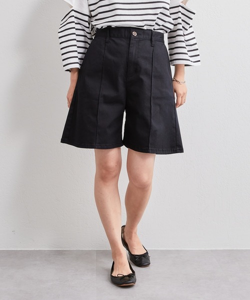 CIAOPANIC TYPY（チャオパニックティピー）の「チノショーツ（その他パンツ・レディース・ホワイト/ブラック・ONE SIZE）」の13枚目の写真