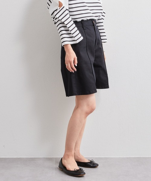 CIAOPANIC TYPY（チャオパニックティピー）の「チノショーツ（その他パンツ・レディース・ホワイト/ブラック・ONE SIZE）」の17枚目の写真