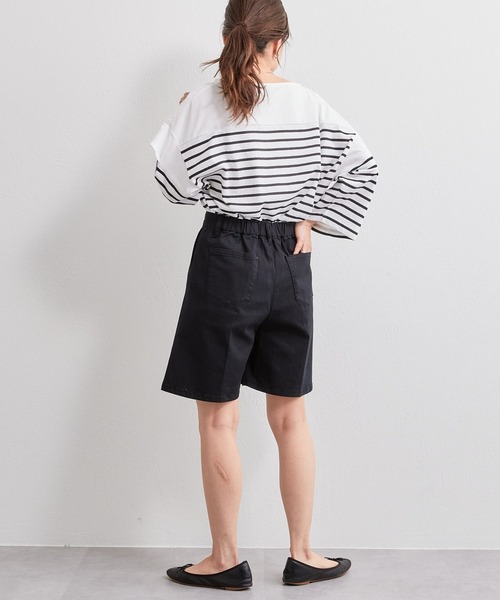 CIAOPANIC TYPY（チャオパニックティピー）の「チノショーツ（その他パンツ・レディース・ホワイト/ブラック・ONE SIZE）」の20枚目の写真