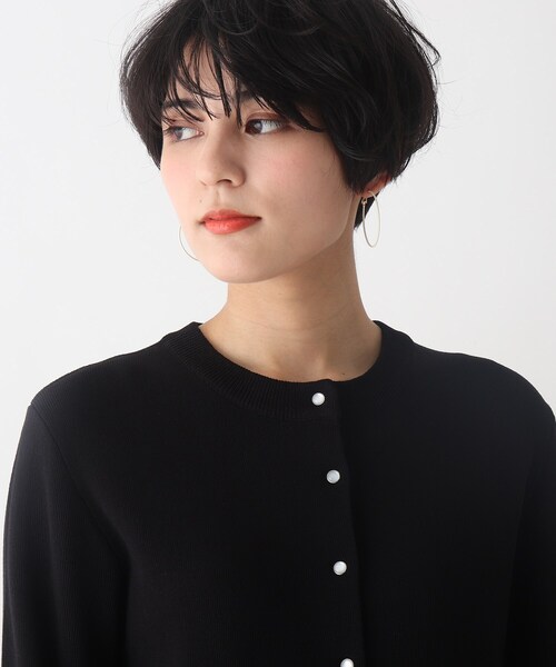 OPAQUE.CLIP(オペークドットクリップ)の「◆【C】多ボタンデザインカーディガン(カーディガン/ボレロ・レディース・ブラック/ブルー/ホワイト系/オレンジ系・40/38/36/34)」の14枚目の写真