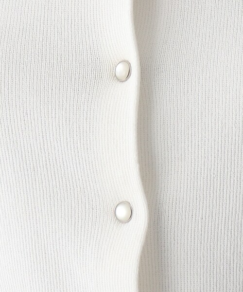 OPAQUE.CLIP(オペークドットクリップ)の「◆【C】多ボタンデザインカーディガン(カーディガン/ボレロ・レディース・ブラック/ブルー/ホワイト系/オレンジ系・40/38/36/34)」の8枚目の写真