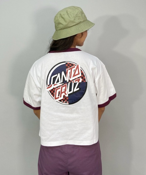 ムラサキスポーツ by 光永(ムラサキスポーツバイヒナタ)の「【ZOZOタウン限定アイテム】SANTACRUZ/サンタクルーズ × 光永(ひなた)監修アイテム ルーズシルエット リンガーTシャツ/バックプリントTシャツ 502221449(Tシャツ/カットソー・レディース・ホワイト/ライトブルー/ブラック/グリーン・M/L)」の20枚目の写真