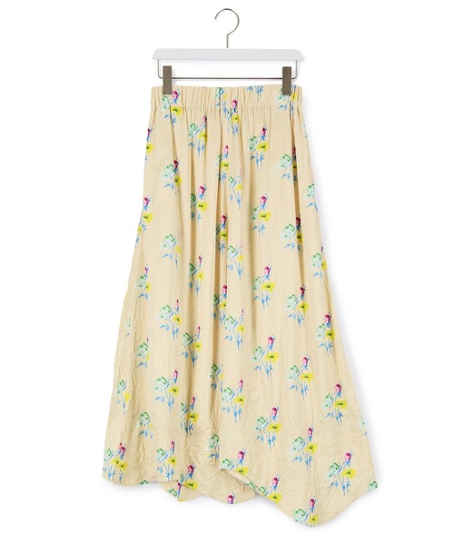 GANNI（ガニー）の「【GANNI】Crinkled Satin SKirt（スカート）」 - WEAR 