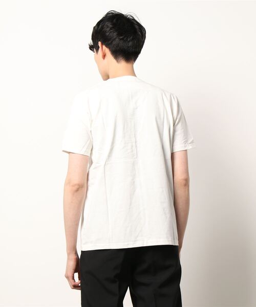 VIBGYOR(ヴィブジョー)の「ポケット付きVネックTEE(BL)(Tシャツ/カットソー・メンズ・ホワイト/ブラック・MEDIUM/LARGE)」の10枚目の写真