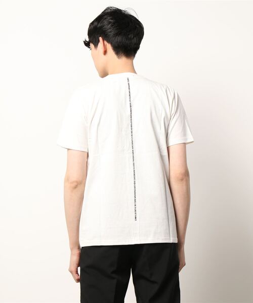 VIBGYOR(ヴィブジョー)の「ポケット付きVネックTEE(BL)(Tシャツ/カットソー・メンズ・ホワイト/ブラック・MEDIUM/LARGE)」の4枚目の写真