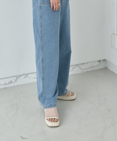 RETRO GIRL（レトロガール）の「厚底シアーサンダル（サンダル・レディース・オフホワイト/ブラック/グリーン・M/L）」の8枚目の写真