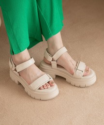 LOWRYS FARM | 厚底ベルトサンダル　285599(サンダル)