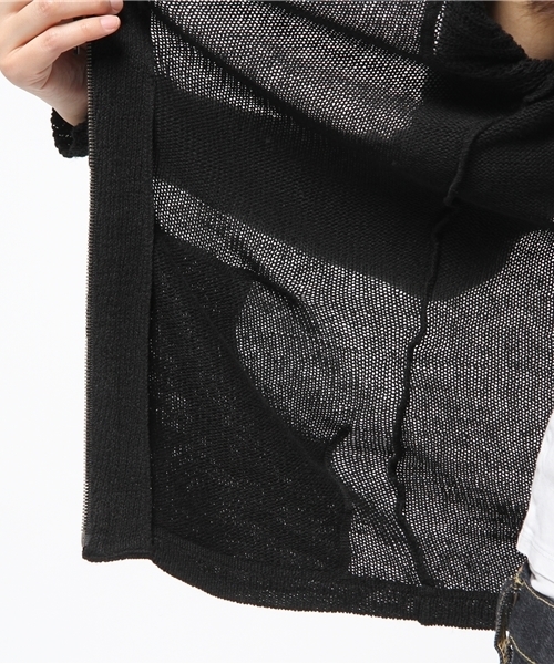 HYSTERIC GLAMOUR（ヒステリックグラマー）の「COCKTAIL LOUNGE pt PK（パーカー・レディース・ホワイト/ネイビー/ブラック・FREE）」の11枚目の写真