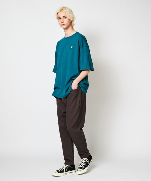 rehacer(レアセル)の「rehacer : Rainbow Rose Wide CS / レインボーローズ ワイドカットソー(Tシャツ/カットソー・メンズ・ネイビー/グリーン/ブラック/ホワイト・X-LARGE/LARGE/MEDIUM/SMALL)」の16枚目の写真