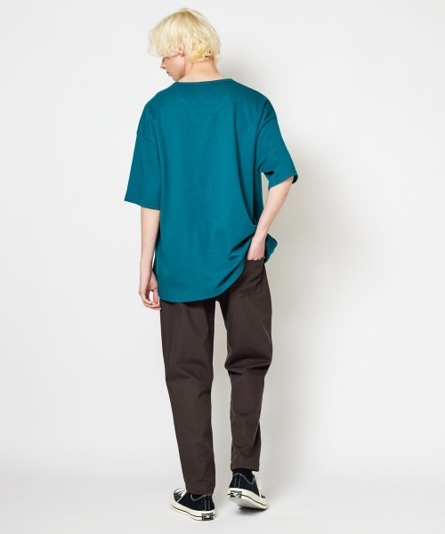 rehacer(レアセル)の「rehacer : Rainbow Rose Wide CS / レインボーローズ ワイドカットソー(Tシャツ/カットソー・メンズ・ネイビー/グリーン/ブラック/ホワイト・X-LARGE/LARGE/MEDIUM/SMALL)」の21枚目の写真