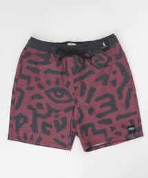 【RIPCURL（リップカール）】ボードショーツ/水陸両用ウエストゴム速乾レトロサーフトランクス・バギーショーツ(水着)