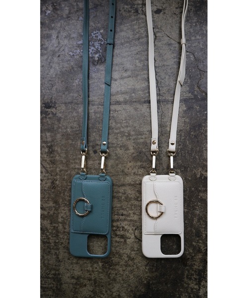 TRUNC（トランクエイティーエイト）の「(iPhone13PRO) Shoulder Strap iPhone Case '22（スマホケース/カバー・レディース・グリーン/アイボリー・FREE）」の20枚目の写真
