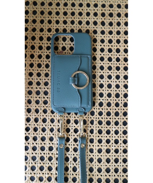 TRUNC（トランクエイティーエイト）の「(iPhone13PRO) Shoulder Strap iPhone Case '22（スマホケース/カバー・レディース・グリーン/アイボリー・FREE）」の14枚目の写真