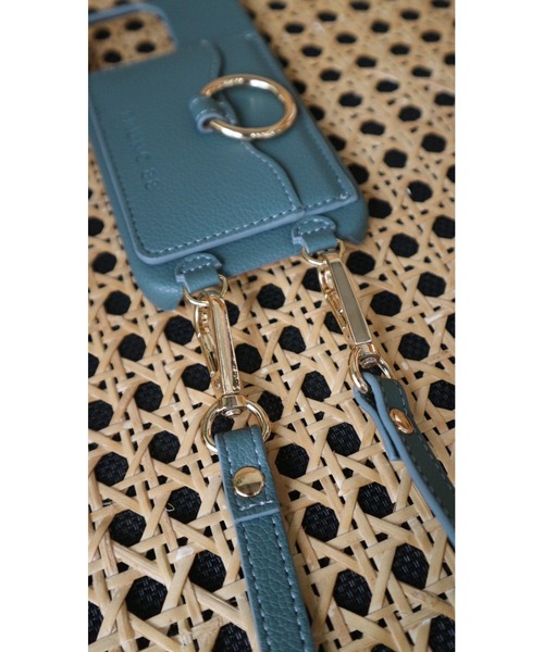 TRUNC（トランクエイティーエイト）の「(iPhone13PRO) Shoulder Strap iPhone Case '22（スマホケース/カバー・レディース・グリーン/アイボリー・FREE）」の18枚目の写真