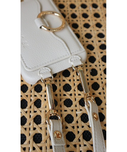 TRUNC（トランクエイティーエイト）の「(iPhone13PRO) Shoulder Strap iPhone Case '22（スマホケース/カバー・レディース・グリーン/アイボリー・FREE）」の21枚目の写真