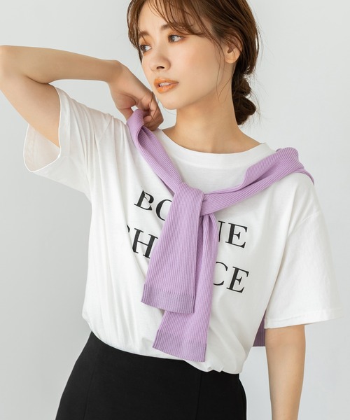 fifth(フィフス)の「【スタイリストレコメンド】Vネックリブニットカーディガン(カーディガン/ボレロ・レディース・ホワイト/ブラック/グリーン/ブルー系その他5/ラベンダー・M)」の8枚目の写真