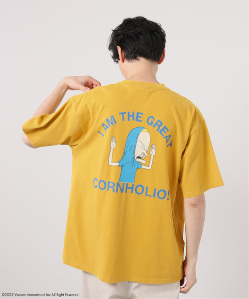 JOURNAL STANDARD(ジャーナルスタンダード)の「【BEAVIS AND BUTT-HEAD×JOURNAL STANDARD】ビーバス・アンド・バットヘッド Tシャツ(Tシャツ/カットソー・メンズ・ホワイト/オレンジ/グリーン/アイボリー/ブラックミックス/ホワイト系その他/ブラック系その他・MEDIUM/LARGE)」の9枚目の写真