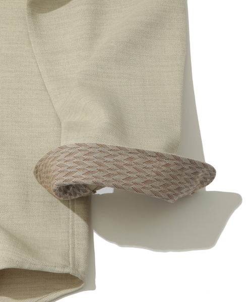 MEN'S BIGI(メンズビギ)の「【Reflax】スラブツイルシャツ(シャツ/ブラウス・メンズ・ベージュ/ネイビー/イエロー/レンガ・01/02/03/04)」の18枚目の写真