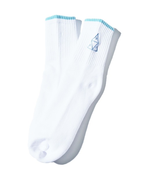 HUF（ハフ）の「HUF/ハフ EMB. TRIPLE TRIANGLE 1/4 SOCK 靴下（ソックス/靴下・メンズ・ホワイト/ゴールド/ブラック/ブラック系その他/ブラック系その他2・ONE SIZE）」の19枚目の写真