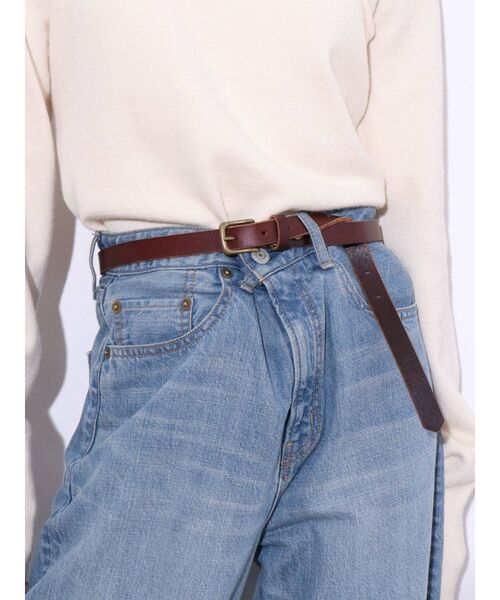 Ungrid（アングリッド）の「定番細ベルト（ベルト・レディース・ブラック/ブラウン・FREE）」の4枚目の写真