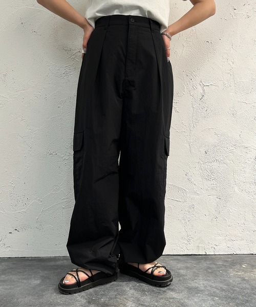 apres jour mignon（アプレジュールミニョン）の「イージーカーゴパンツ【ZOZOTOWN限定アイテム】（カーゴパンツ・レディース・ブラック/オフホワイト/ピンク/ブラウン系その他/カーキ・X-LARGE/フリー）」の11枚目の写真