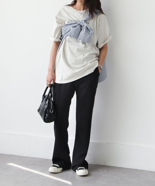 Chillfar（チルファー）の「カラーワッフルフレアパンツ（その他パンツ・レディース・ブラック/イエロー/オレンジ/グリーン・FREE）」の22枚目の写真