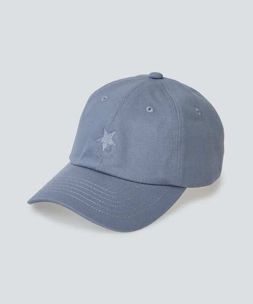 CONVERSE TOKYO（コンバーストウキョウ）の「ツイルスター刺繍CAP（キャップ・レディース・アイボリー/チャコールグレー/ピンク/ブルー・FREE）」の4枚目の写真