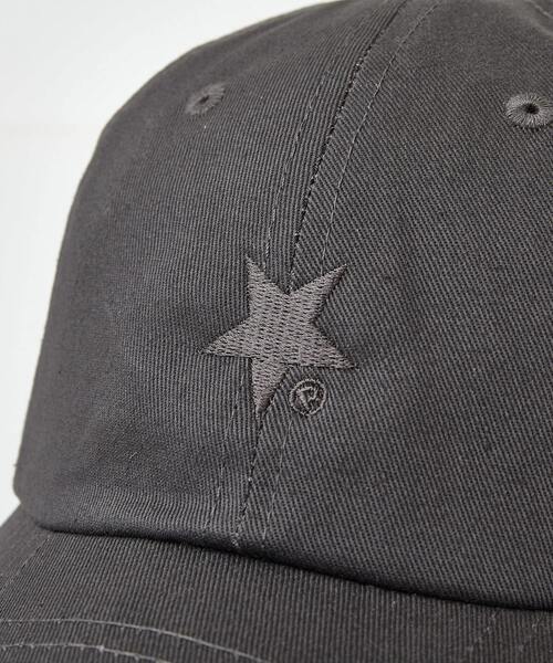 CONVERSE TOKYO（コンバーストウキョウ）の「ツイルスター刺繍CAP（キャップ・レディース・アイボリー/チャコールグレー/ピンク/ブルー・FREE）」の8枚目の写真