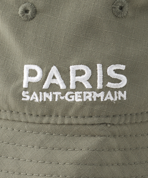 EDIFICE（エディフィス）の「【Paris Saint-Germain / パリ・サン＝ジェルマン】バケットハット（ハット・メンズ・ブラック/カーキ・FREE）」の12枚目の写真