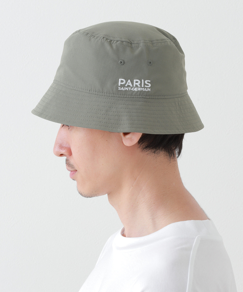 EDIFICE（エディフィス）の「【Paris Saint-Germain / パリ・サン＝ジェルマン】バケットハット（ハット・メンズ・ブラック/カーキ・FREE）」の6枚目の写真
