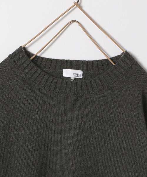 LOWRYS FARM(ローリーズファーム)の「ハイショクステッチニットプルオーバー 356915(ニット/セーター・キッズ・ベージュ/グレー/ブルー/ボルドー・110cm/120cm/130cm/140cm/150cm)」の12枚目の写真