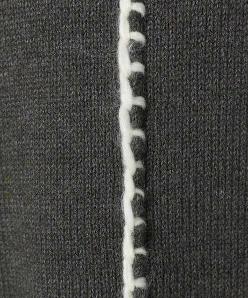 LOWRYS FARM(ローリーズファーム)の「ハイショクステッチニットプルオーバー 356915(ニット/セーター・キッズ・ベージュ/グレー/ブルー/ボルドー・110cm/120cm/130cm/140cm/150cm)」の16枚目の写真