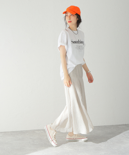 【JOURNAL STANDARD】CARVIA ボーダースカート未使用　38 JOURNAL STANDARD】CARVIA ボーダースカート未使用 38 - メルカリ