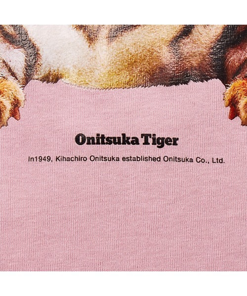 Onitsuka Tiger(オニツカタイガー)の「KIDS GRAPHIC TEE / キッズグラフィックティー(Tシャツ/カットソー・キッズ・ホワイト/アイボリー/ラベンダー・110/140/130/120)」の11枚目の写真
