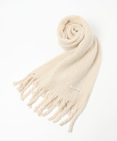 mysty woman（ミスティウーマン）の「ラッセルムジストール 345988（ストール/ショール・レディース・ライトブルー/カーキ/オレンジ/アイボリー・FREE）」の5枚目の写真